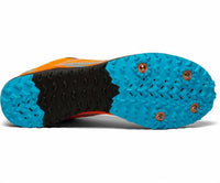 SAUCONY Women's Kilkenny Xc 9 Spike Shoe in vizi blue blaze orange - women's shoe - view 5