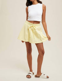 Wishlist - French Terry Flare Skirt