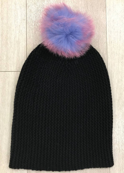 Autumn Cashmere - WOMEN'S UNICORN HAT WITH POM POM