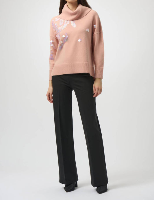 Joseph Ribkoff - Heavy Knit Wide Leg Pant