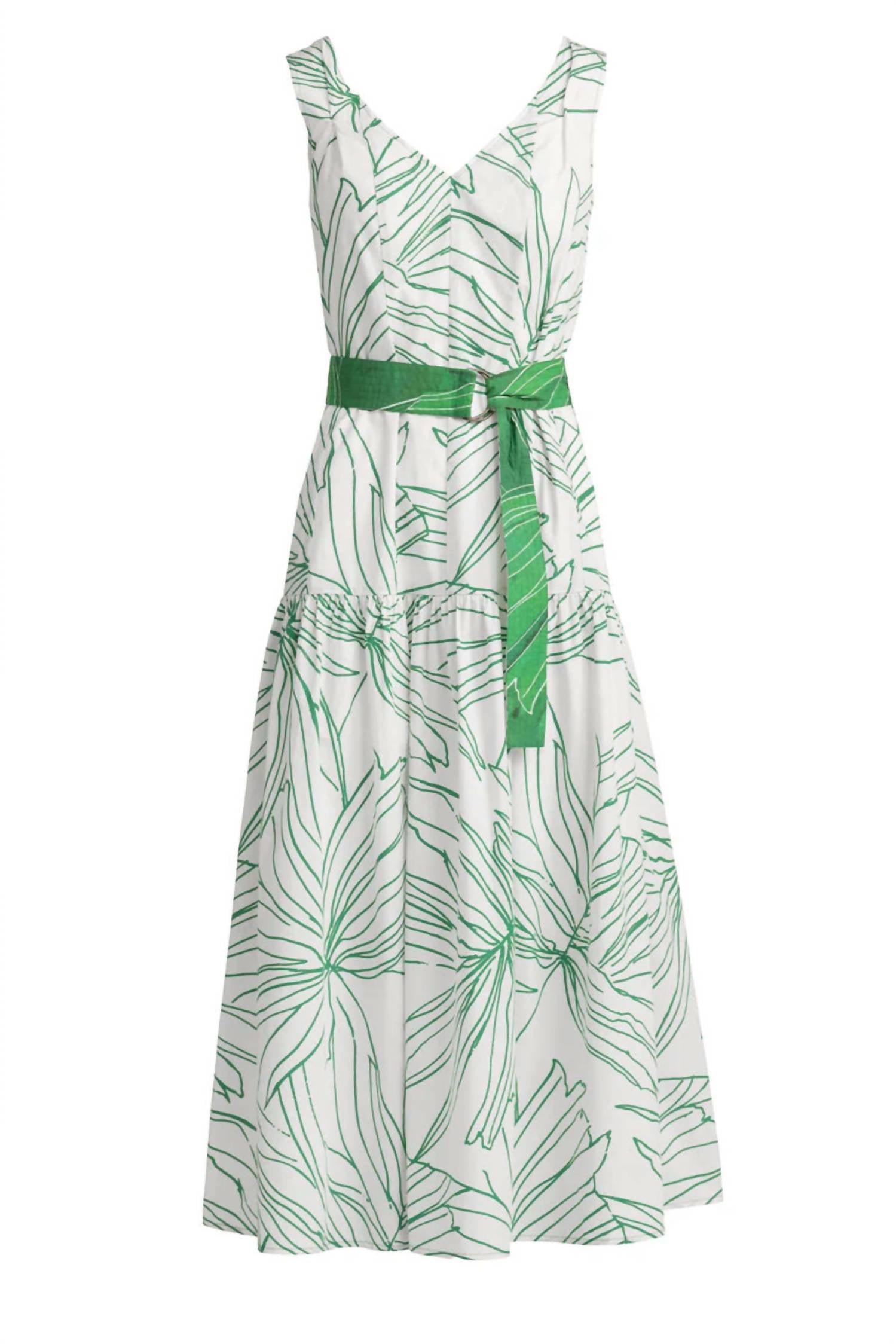 Marie Oliver Posey Dress in palm - women's dress - view 5