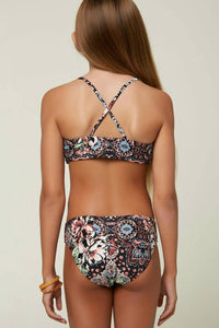 O'Neill - Girls Naples Strappy Side Bralette Bikini Set