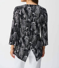 Joseph Ribkoff - V-neck Pullover