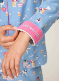 Pj Salvage - Baked Woof Love Flannel Pj Set