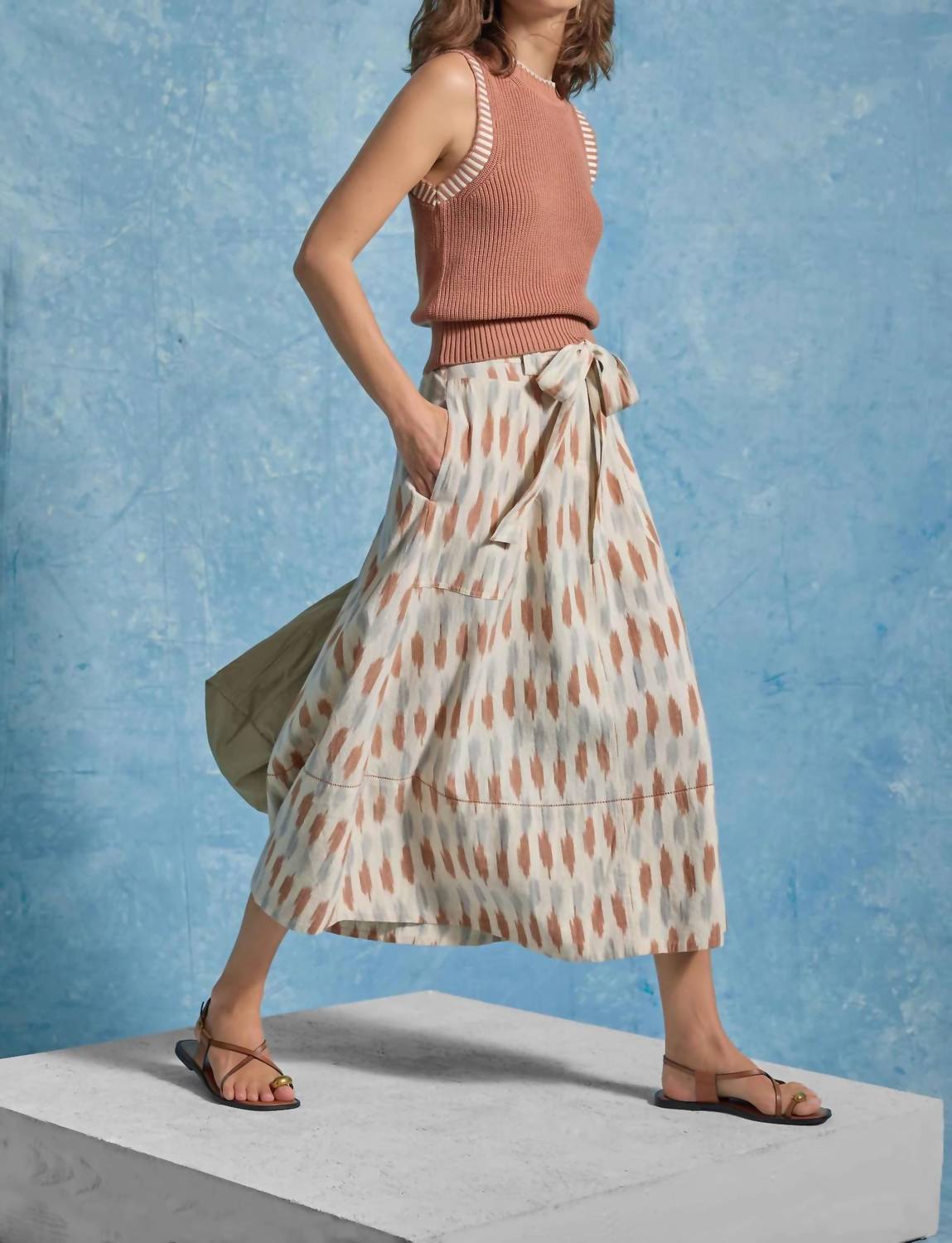 Lilla P - A-line Midi Skirt