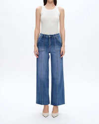 Bayeas - Jess High Rise Relaxed Straight Denim Jeans