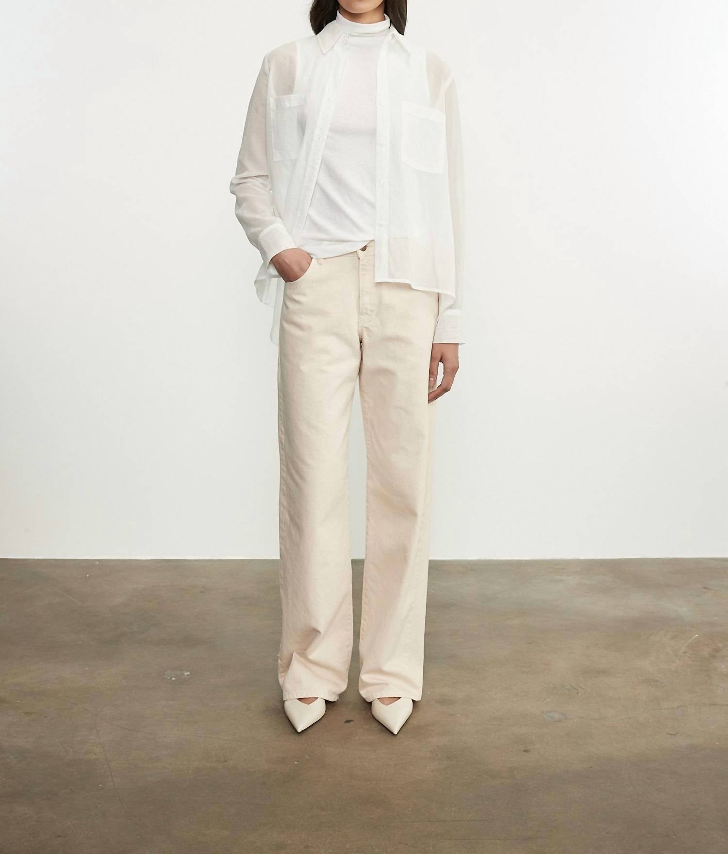 Enza Costa - COTTON ORGANZA SHIRT
