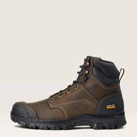 ARIAT Women's Treadfast H20 Work Hiker Boot in dark brown - women's shoe