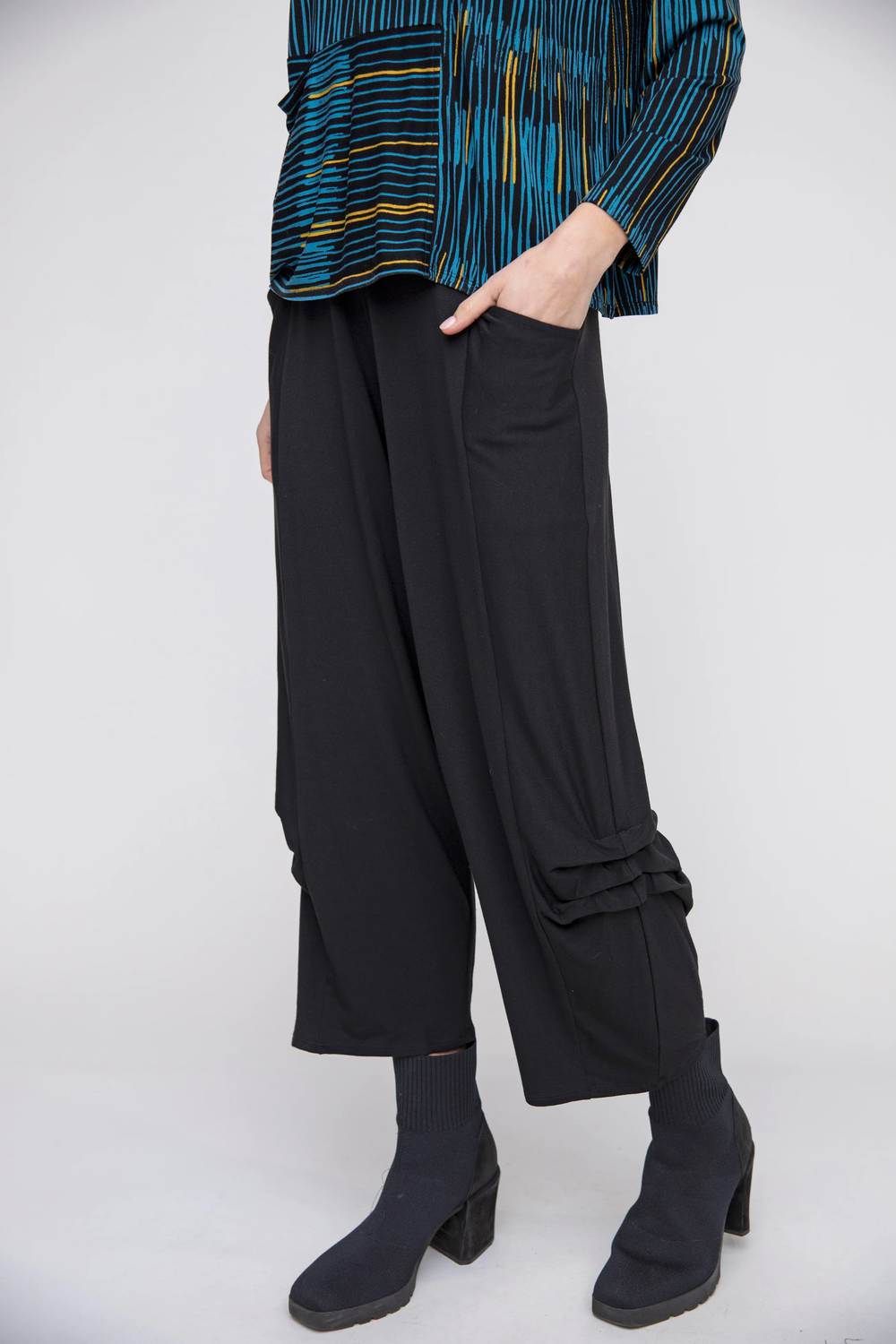Liv By Habitat - Side Pleat Knit Pants