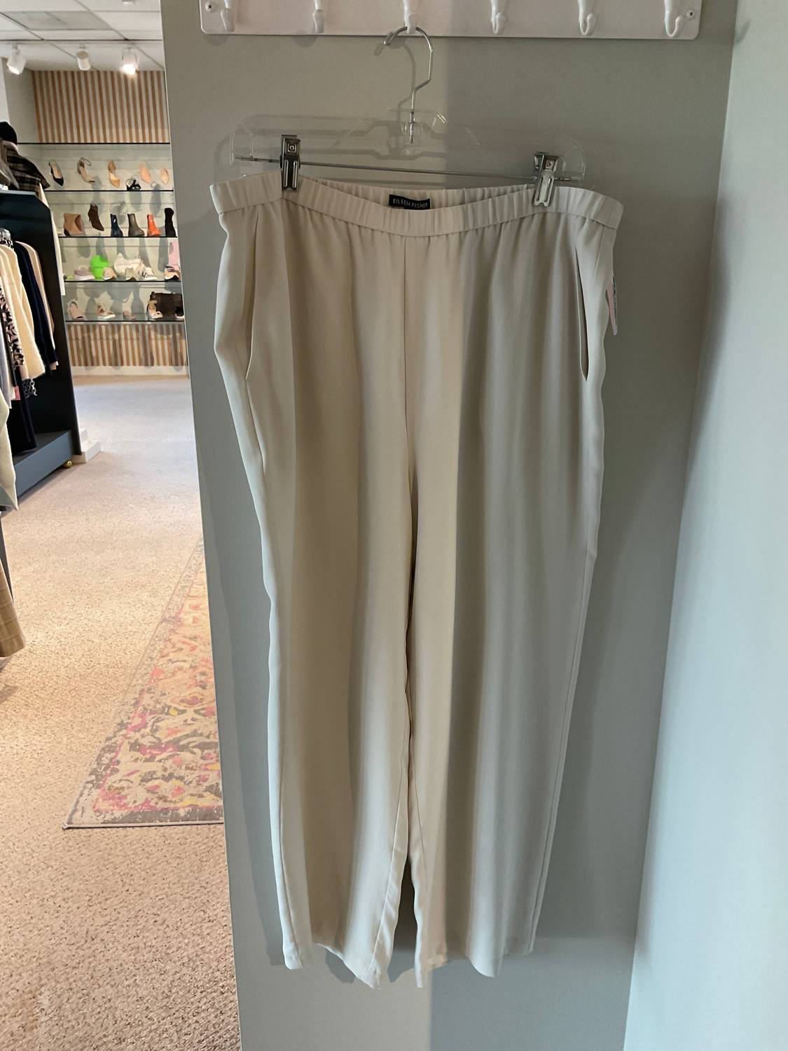 Eileen Fisher - Women's Wide Leg Pull-On Pant