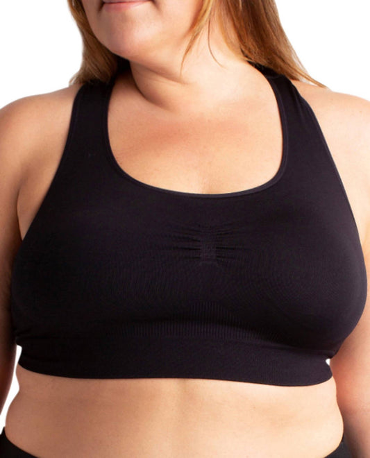 On The Plus Side - Plus Size Seamless Sports Bra