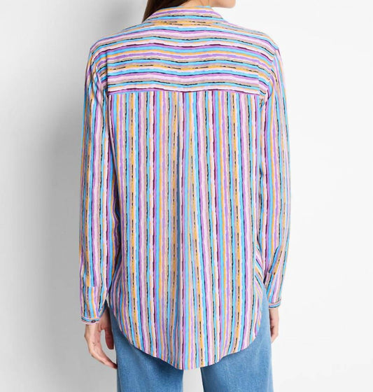 Nic + Zoe - Solstice Stripe Shirt