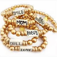 Audra Style - Affirmation Beaded Bracelet