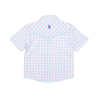Blue Quail Clothing Co. - Kids Liberty Plaid Pearl Snap Short Sleeve Shirt