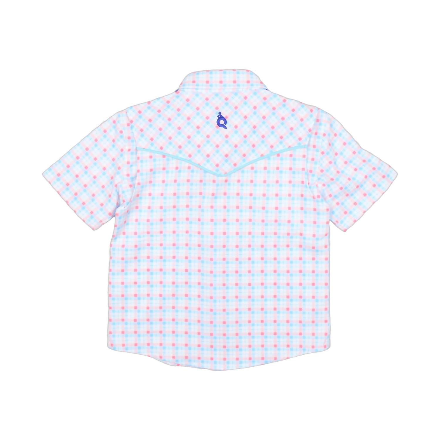 Blue Quail Clothing Co. - Kids Liberty Plaid Pearl Snap Short Sleeve Shirt
