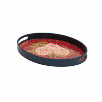 Lisa Corti - Leopard Flower Lacquered Tray