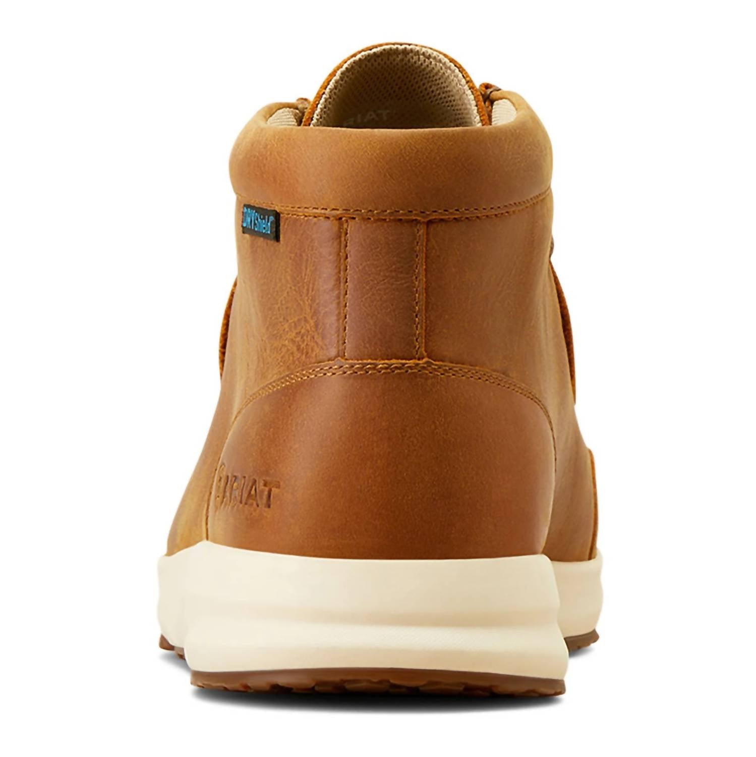 ARIAT Men's Spitfire Waterproof Shoes in old earth - men's boots - detail view