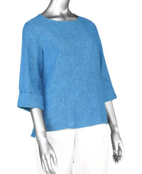 Habitat - Linen Blend Pocket Pullover