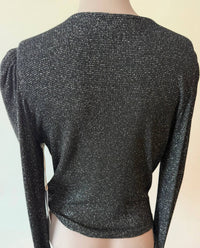 Fifteen Twenty - Women's Puff Sleeve Drape Top