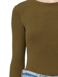 Citizens of Humanity Bina Crewneck Sweater in costes - women's sweater - detail view