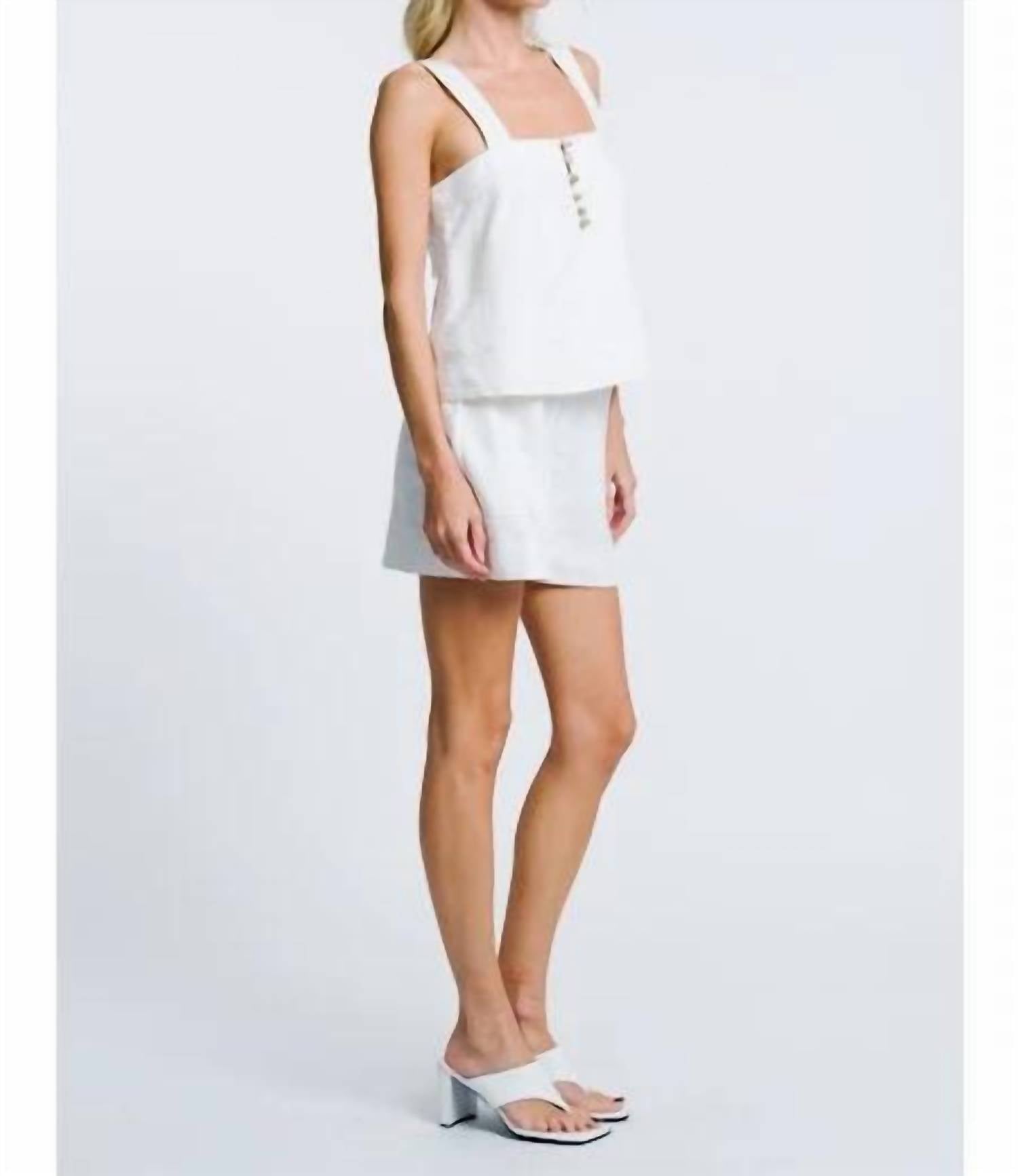 Ciebon - Women's Jaclyn Topstitched Tank Top