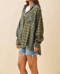 Aemi + Co - Kambrie Plaid Flannel Shirt