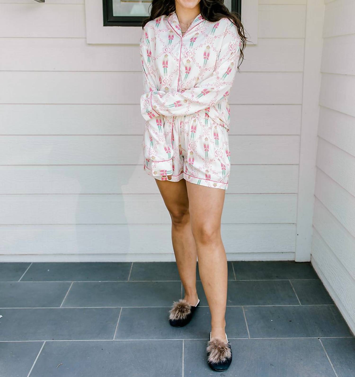 Layerz Clothing - Printed Loungewear Top