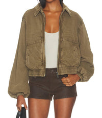 Free People - Birdie Washed Jacket