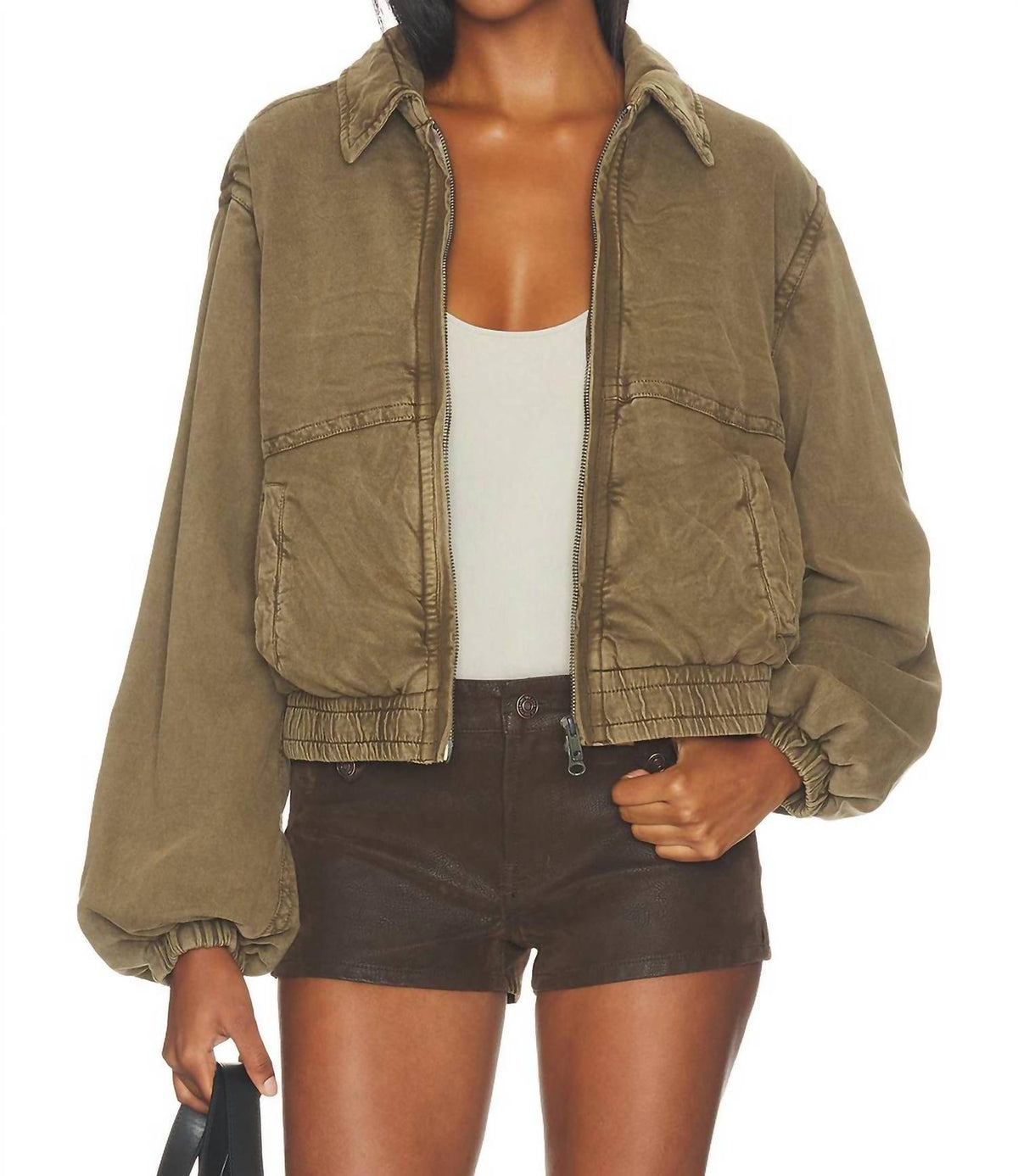 Free People - Birdie Washed Jacket