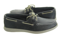 Sperry Men's Quest 2-eye Shoes in grey - men's sneaker - detail view