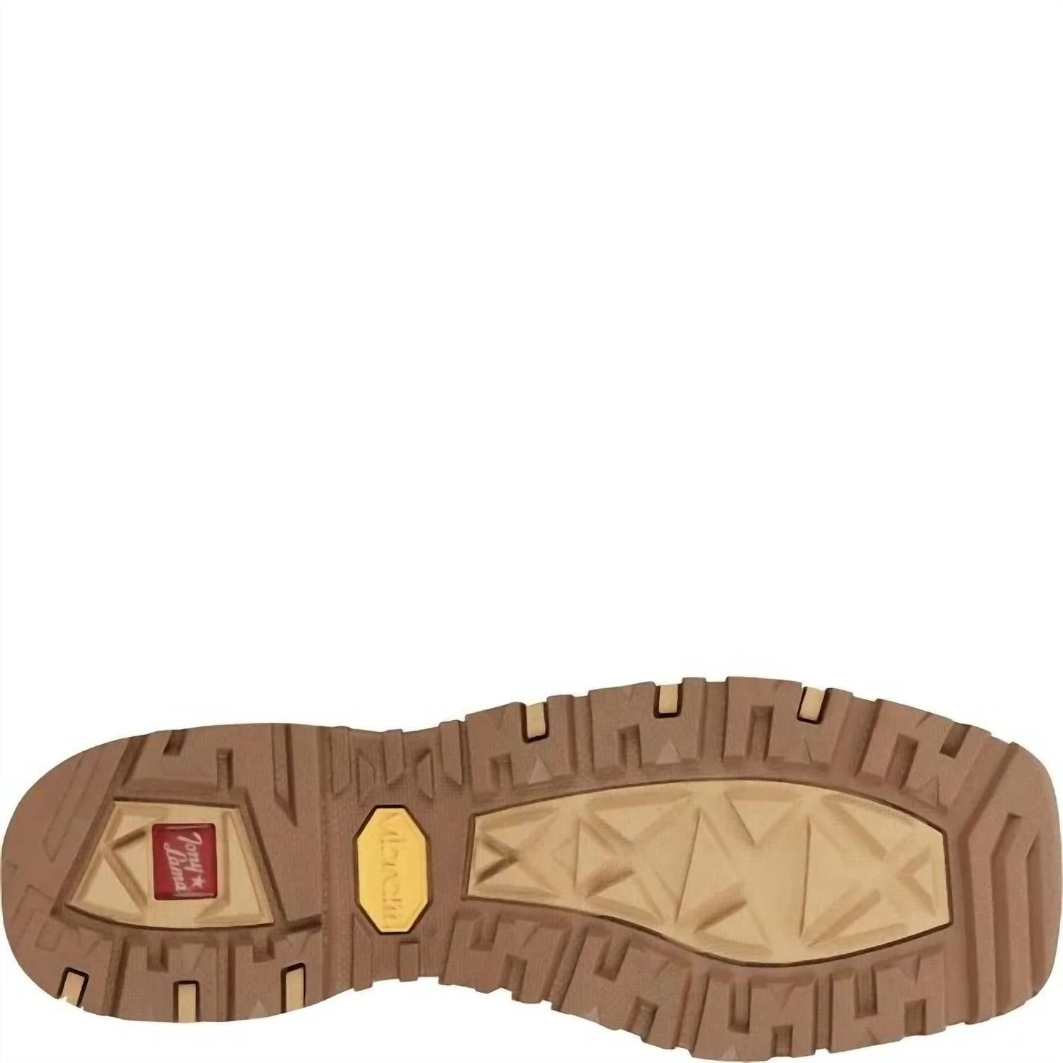 Tony Lama Men's Steel-toe Tlx Roustabout Water Buffalo Wp Work Boot in walnut apple - men's boots - view 4