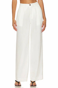 Onia - Air Linen Pleated Trouser