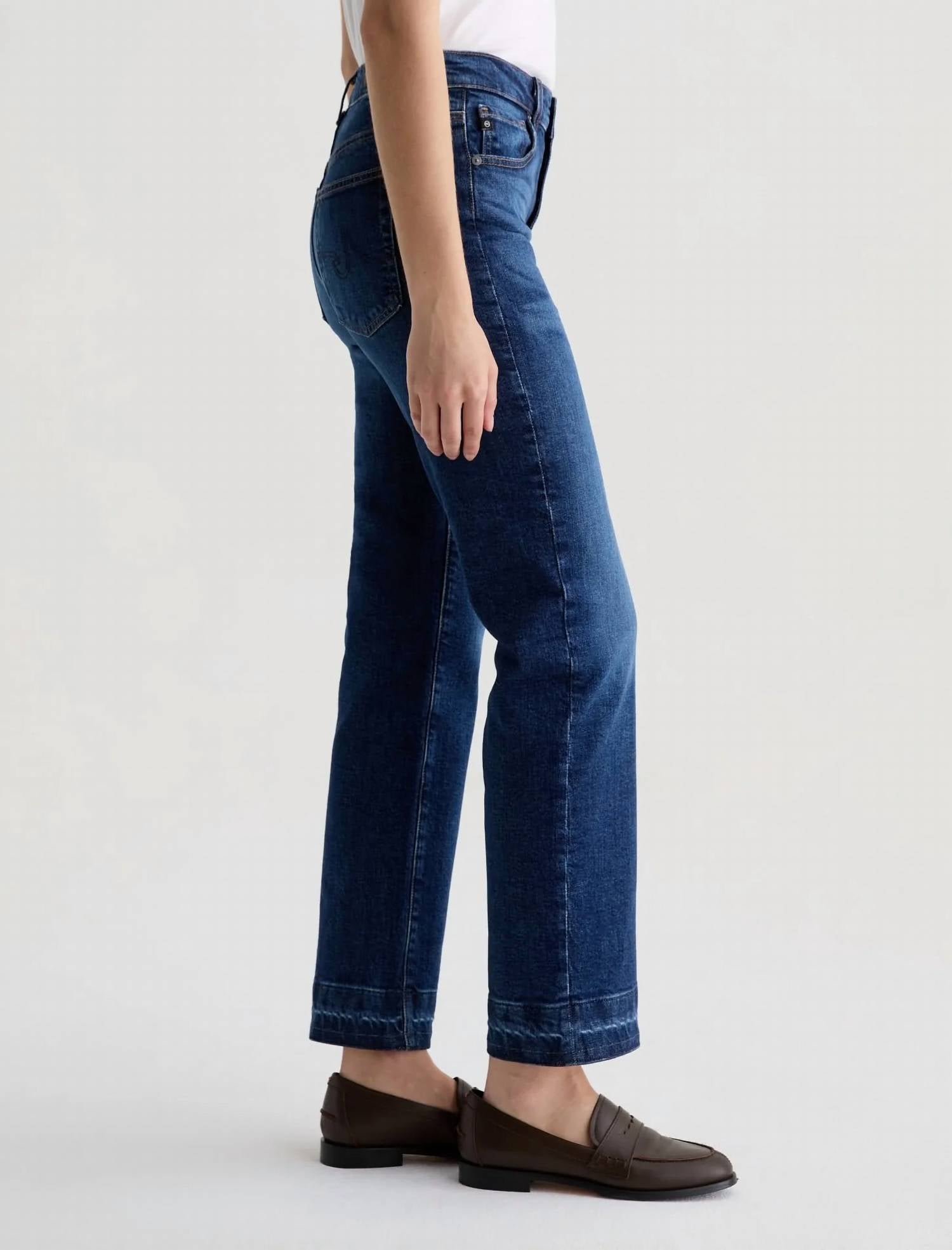 Ag Jeans - Brinley Mid-rise Straight Jeans