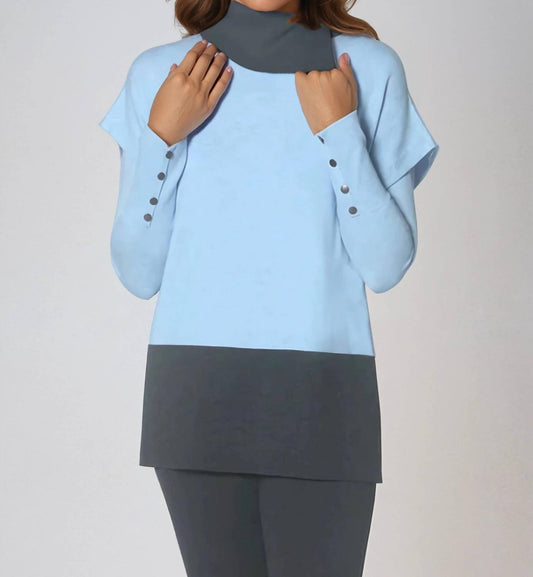 J'Envie/Eli - Cowlneck Popover Sweater
