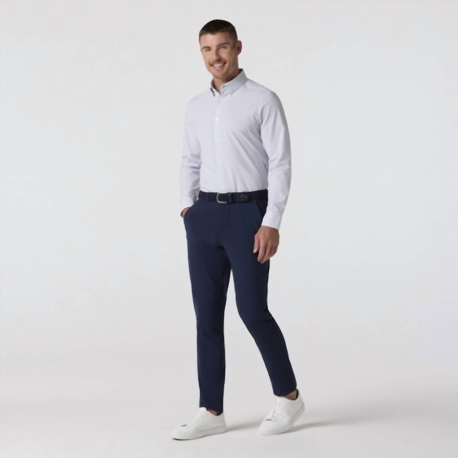 Mizzen + Main - Leeward Long Sleeve Dress Shirt