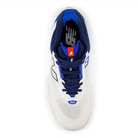 New Balance Men's Fuelcell 996v6 Pickleball Shoe in white team navy - men's shoe - alternate view