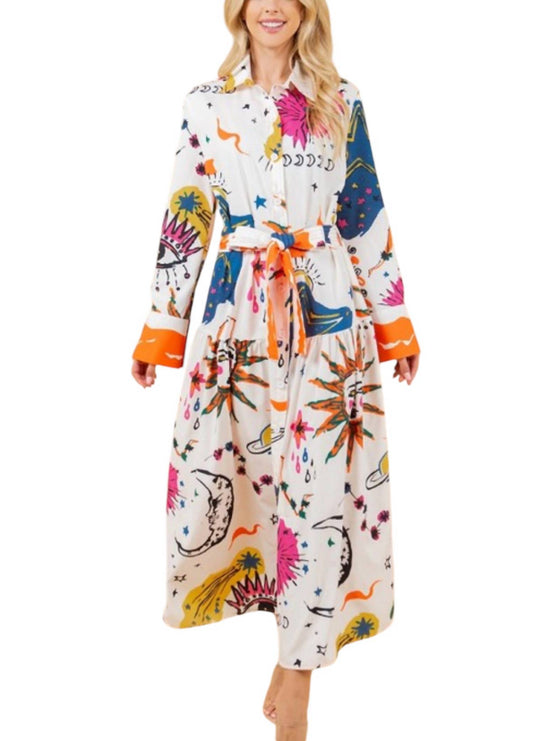 Sundayup - Sun & Moon Maxi Dress