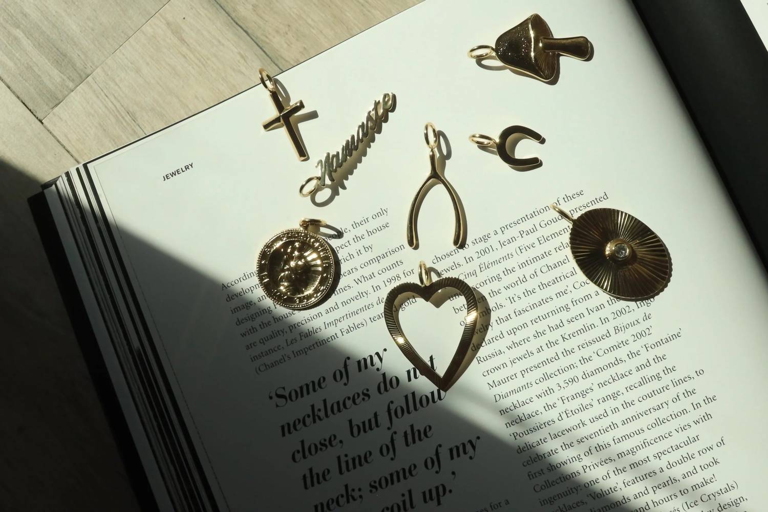 Eklexic - Women's Make A Wish-bone Pendant
