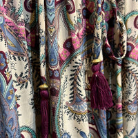 Floral Paisley Boho Chic Maxi Dress