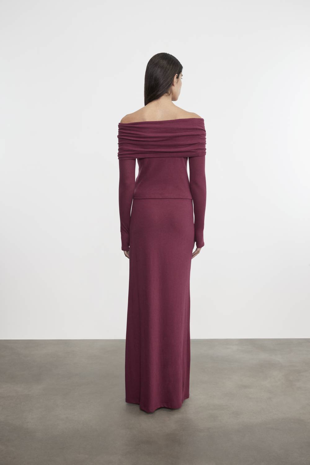 Enza Costa - CASHMERE BIAS SKIRT