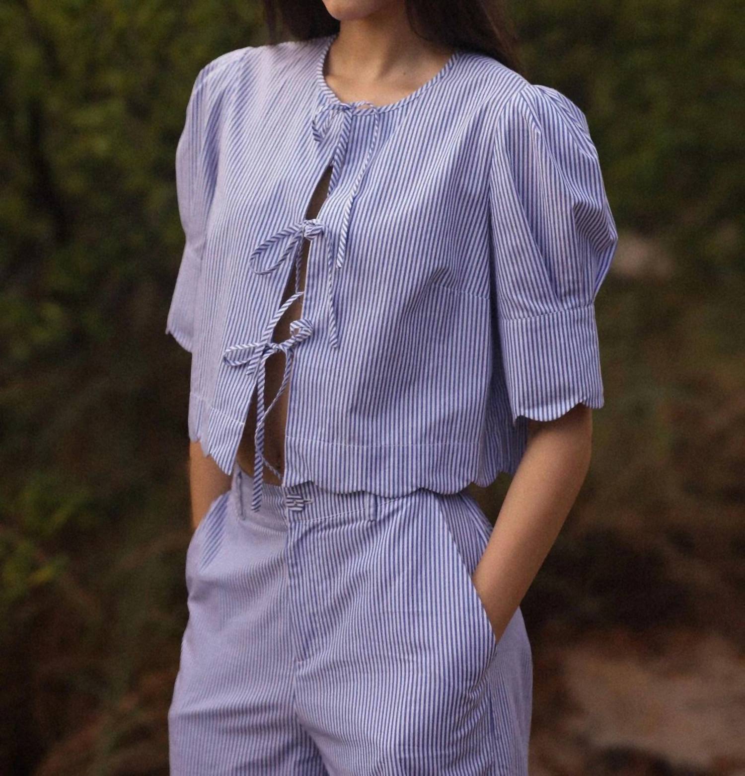 Sister Ny - Scalloped Top