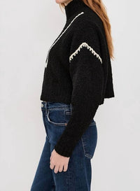 Staud - Cropped Hampton Sweater