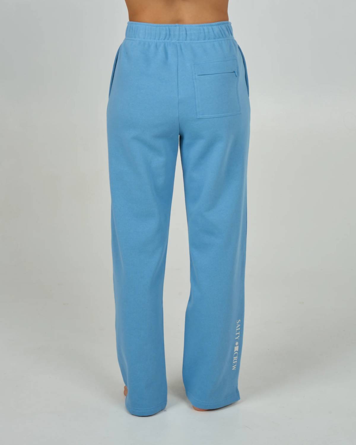 Salty Crew Flagship Straight-leg Pant in marine blue - women's pants - detail view