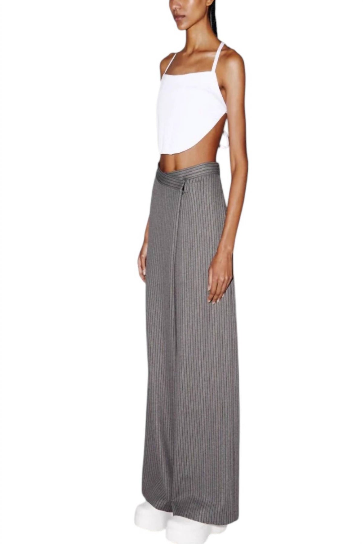 Rosetta Getty - Tie Back Corset Top