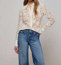 L'Agence - Maia Lace Blouse