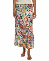 Johnny Was - JANIE FAVORITE SINGLE TIERED SKIRT