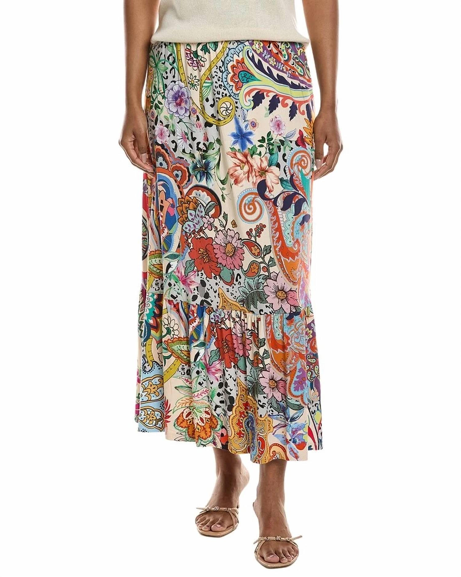 Johnny Was - JANIE FAVORITE SINGLE TIERED SKIRT