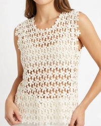Pol - Daisy Crochet Top