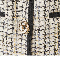 Lilly Pulitzer Kalara Boucle Jacket in coconut lurex houndstooth boucle - women's jacket - view 5