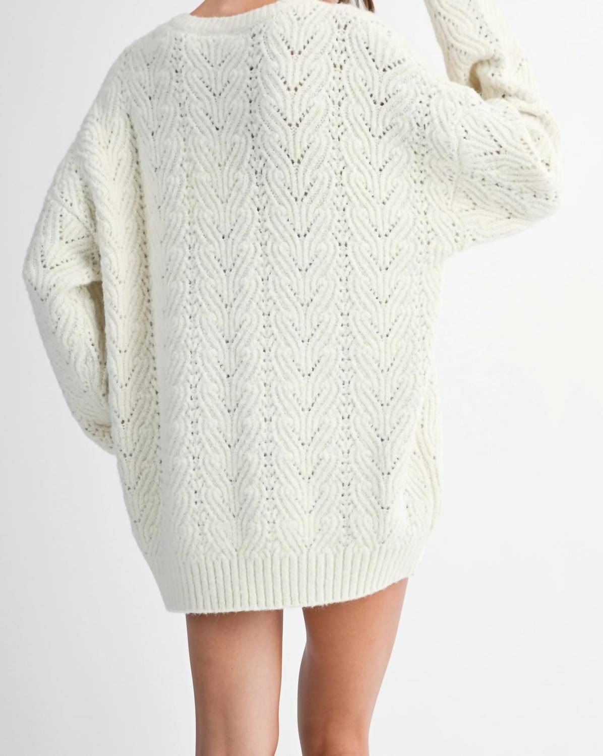 Mable - Pretty Baby Sweater Mini Dress